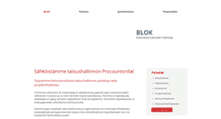 Desktop Screenshot of blok.fi